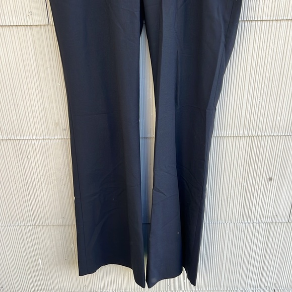 THEORY Traceable Wool Slim Straight-Leg Trousers Size 6 - Picture 7 of 12